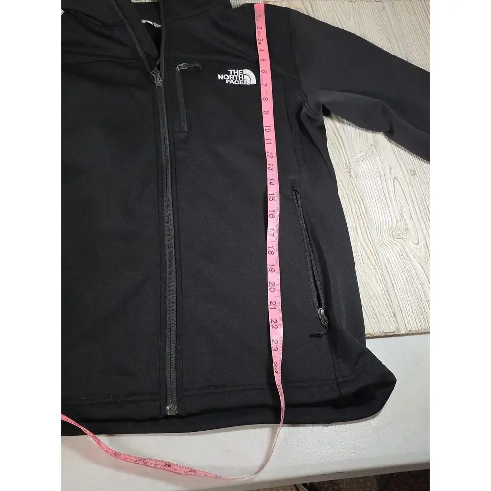 The North Face Mens Black Apex Softshell Jacket Size Medium